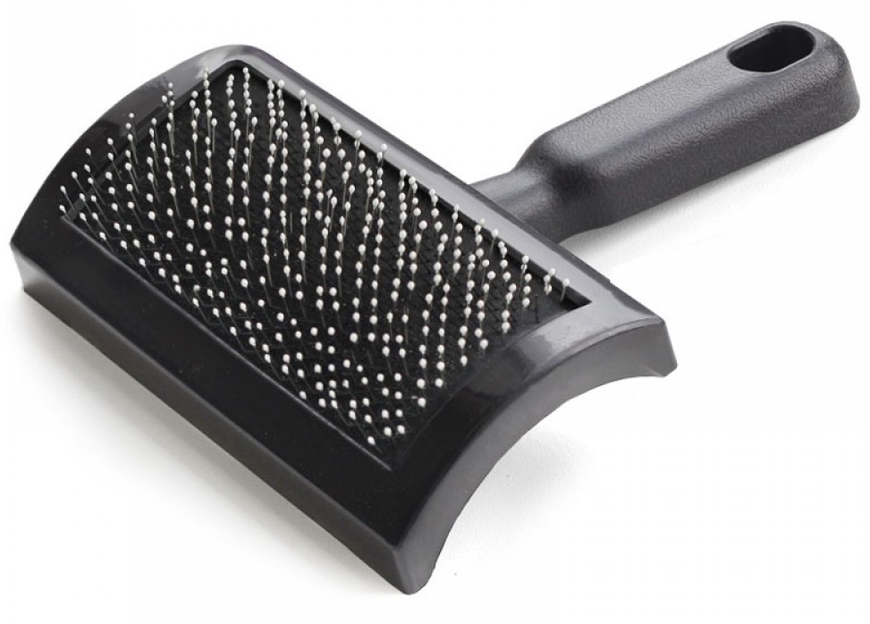 Пуходерка пластиковая M, 160*105мм