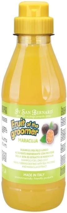 ISB Fruit of the Grommer Maracuja Шампунь для длинной шерсти с протеинами 500 мл