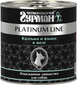 Платинум калтыки и языки в желе д/с 240г