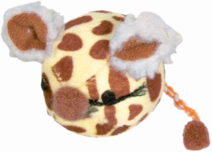 Плюшевая игрушка для кошки 4,5см