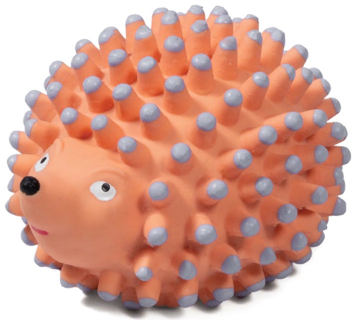Игрушка MINI DOGS для собак мелких пород из латекса "Ёжик", 70мм