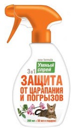 Умный спрей Защита от погрызов и царапанья 250ммл