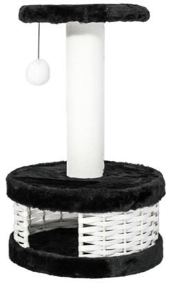 Домик-когтеточка "Домино" джут 38,5*38,5*72,5см (ТМ "ZooM")