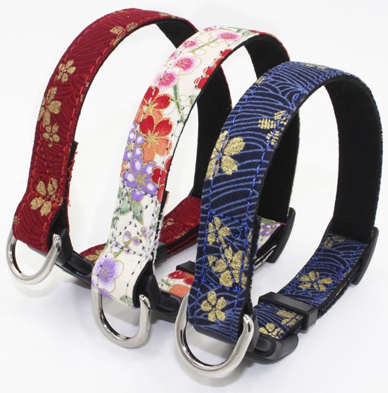 Ошейник для собак нейлоновый с рисунком