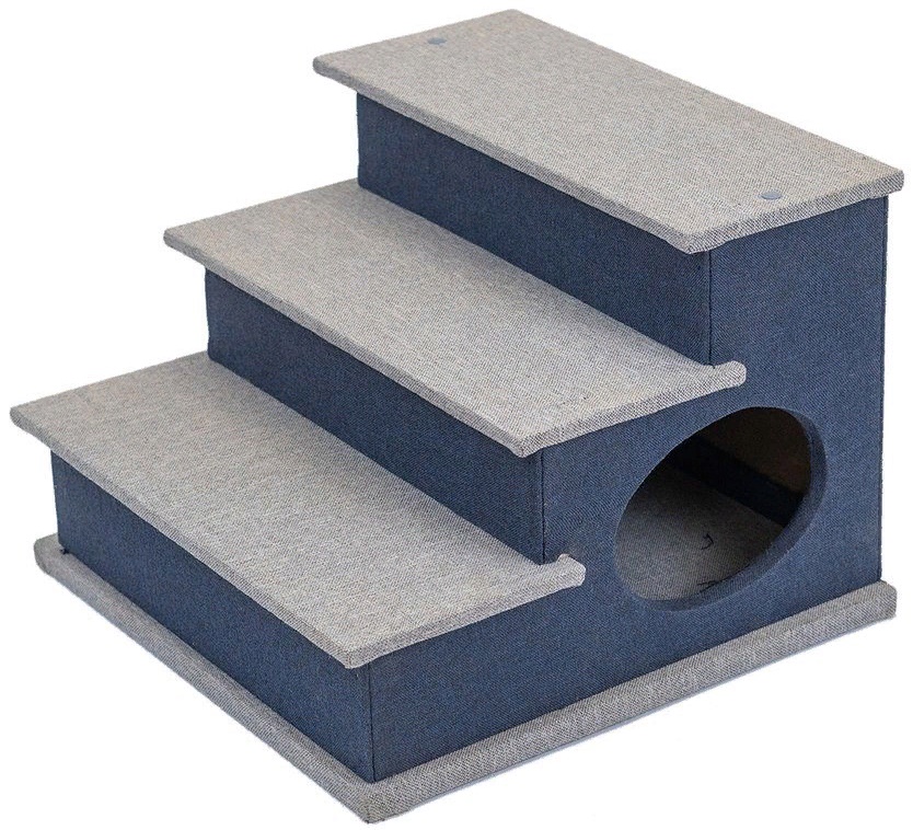 Домик-лесенка Дарэлл, серия "Navy" (рогожка) 44*44*31см