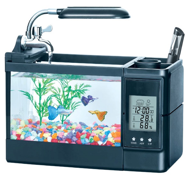 Аквариум офисный 26,5*11*13см 2л