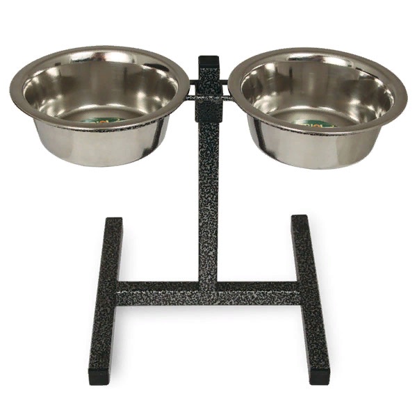 Стойка с мисками 2х1,6л Triol
