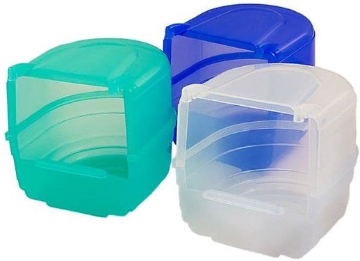 Купалка для птиц, внешная,13*14*h13см (полипропилен)