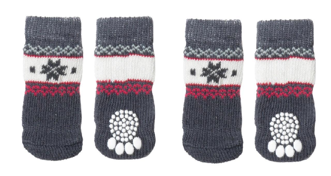 Носки для собак "Снежинка"