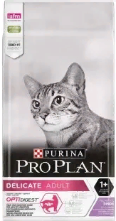 Проплан корм для кошек с чувствительным пищеварением индейка