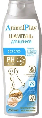 Шампунь Энимал Плэй д/щенков "Без слез" Протеиновый 250мл