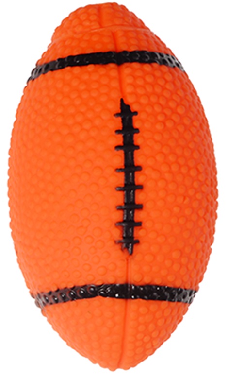 Игрушка для собак "Мяч-Регби" 12*6см