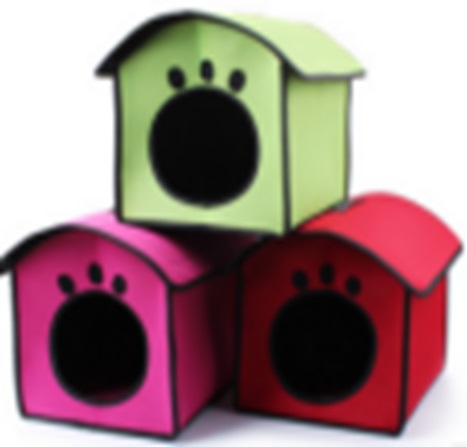 Лежанка-домик лапка L 42*35*40cm