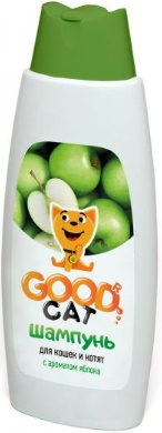 Good Cat Шампунь для КОШЕК и КОТЯТ с ароматом ЯБЛОКА 250мл