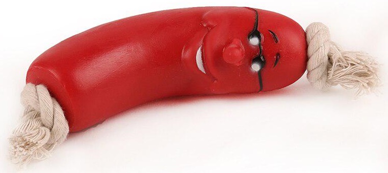 Игрушка для собак "Сосиска" 11см