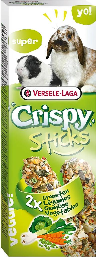 VERSELE-LAGA палочки для кроликов и морских свинок Crispy с овощами 2х55г
