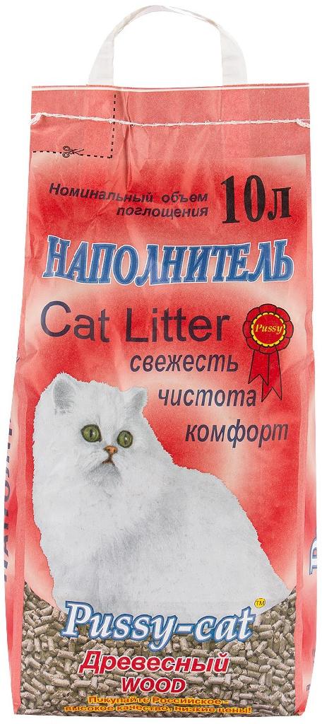 Наполнитель ПУСИ КЭТ древесный 10л