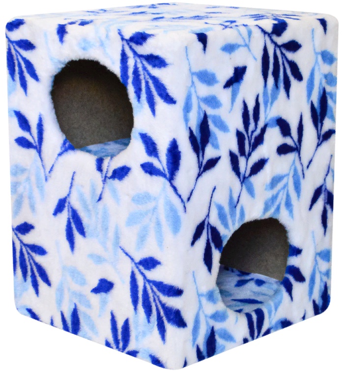 Комплекс Куб 2 уровня мех с рисунком "FANTASY" 42*42*55см