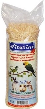Опилки VITALINE №7 из лиственных пород древесины 14,7л