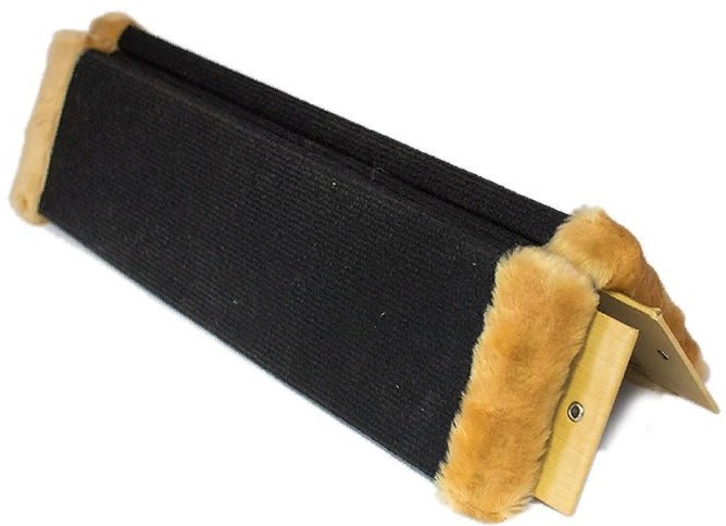 Когтеточка УГЛОВАЯ ковролин с пропиткой, 57*24*2см