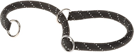 Ошейник SPORT REFLEX CS13/50 нейлоновый, светоотражающий, черный