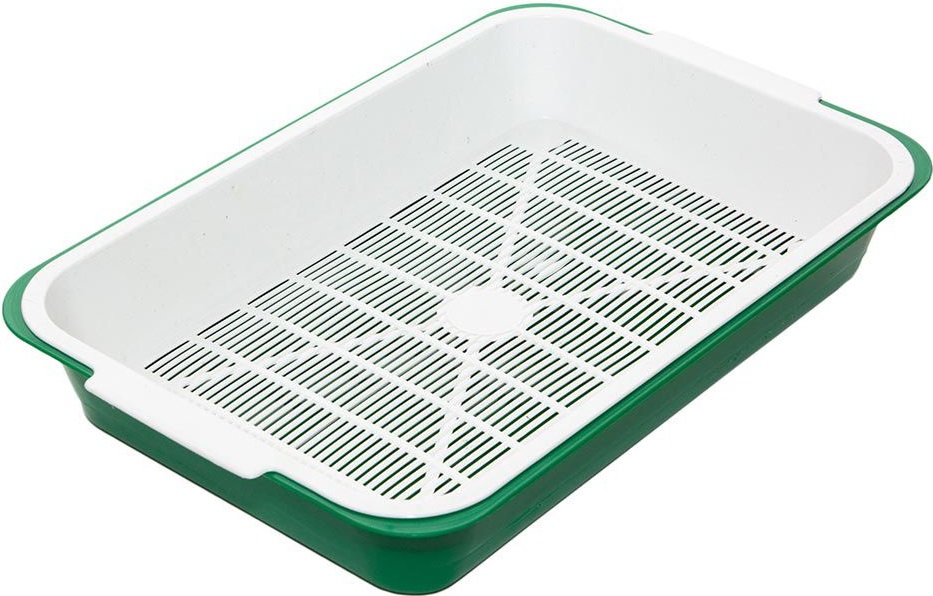 Туалет с сеткой для кошек 40х26х6,5см