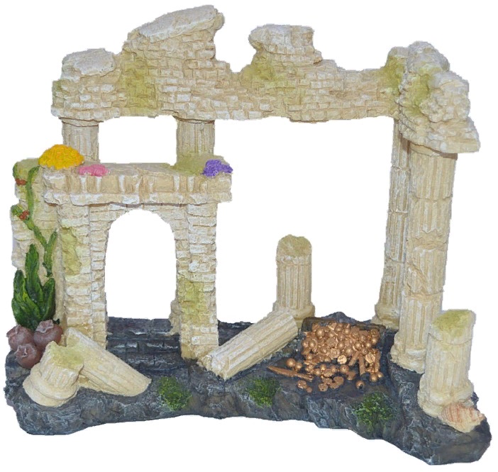 Грот "Развалины в городе Олимпия" 25*14*21см