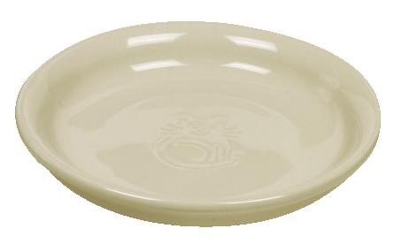 Миска 14*2см керам. бежевая