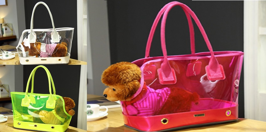 Сумка-переноска прозрачная S 36*20*30CM