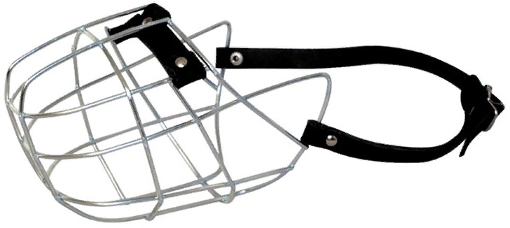 Намордник металлический "Кавказская овчарка", 190*120*145мм