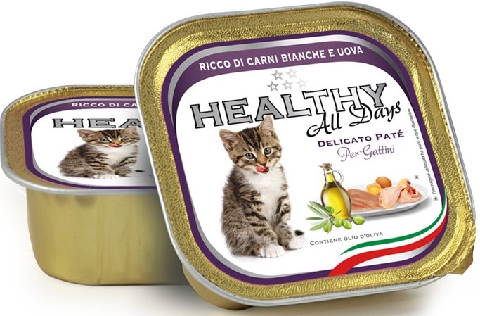 HEALTHY ламистер для котят из кролика с яйцом 100г