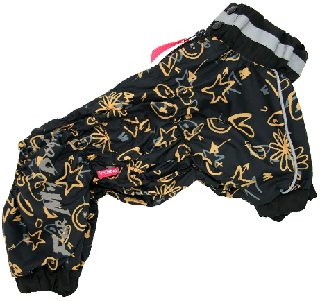 Дождевик черный для мальчиков