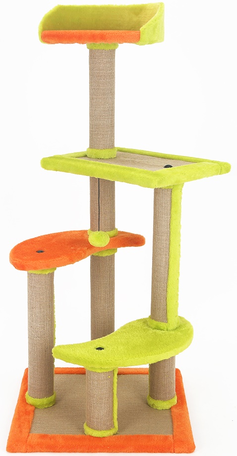 Комплекс-когтеточка для кошек "Осень" 45*45*107см