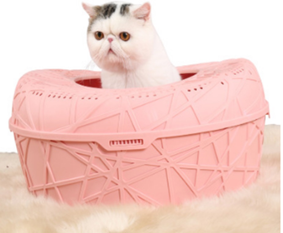 Туалет д/кошек закрытый 60*50*25см