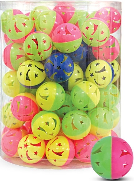 Игрушка для кошек "Мяч-погремушка", d40мм