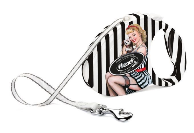 Рулетка FLEXI Фэшн  5м  25кг, очаровательная девушка