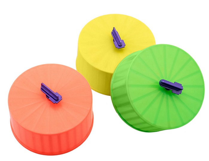 Колесо для грызунов D140 полузакрытое на барашке (полипропилен)