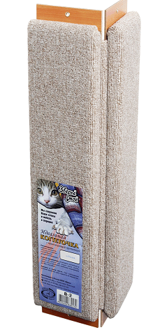 Когтеточка ЗМ В-2 ковровая угловая средняя 60х26см