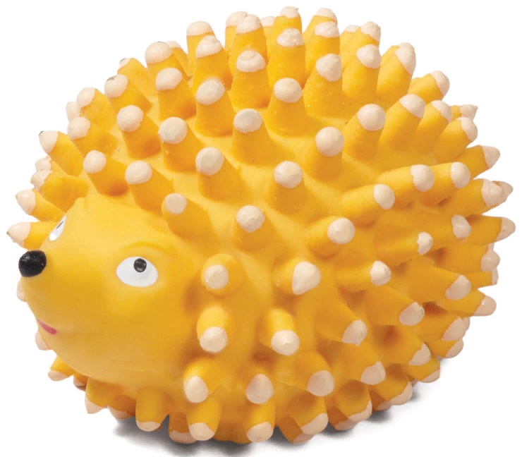 Игрушка MINI DOGS для собак мелких пород из латекса "Ёжик", 70мм