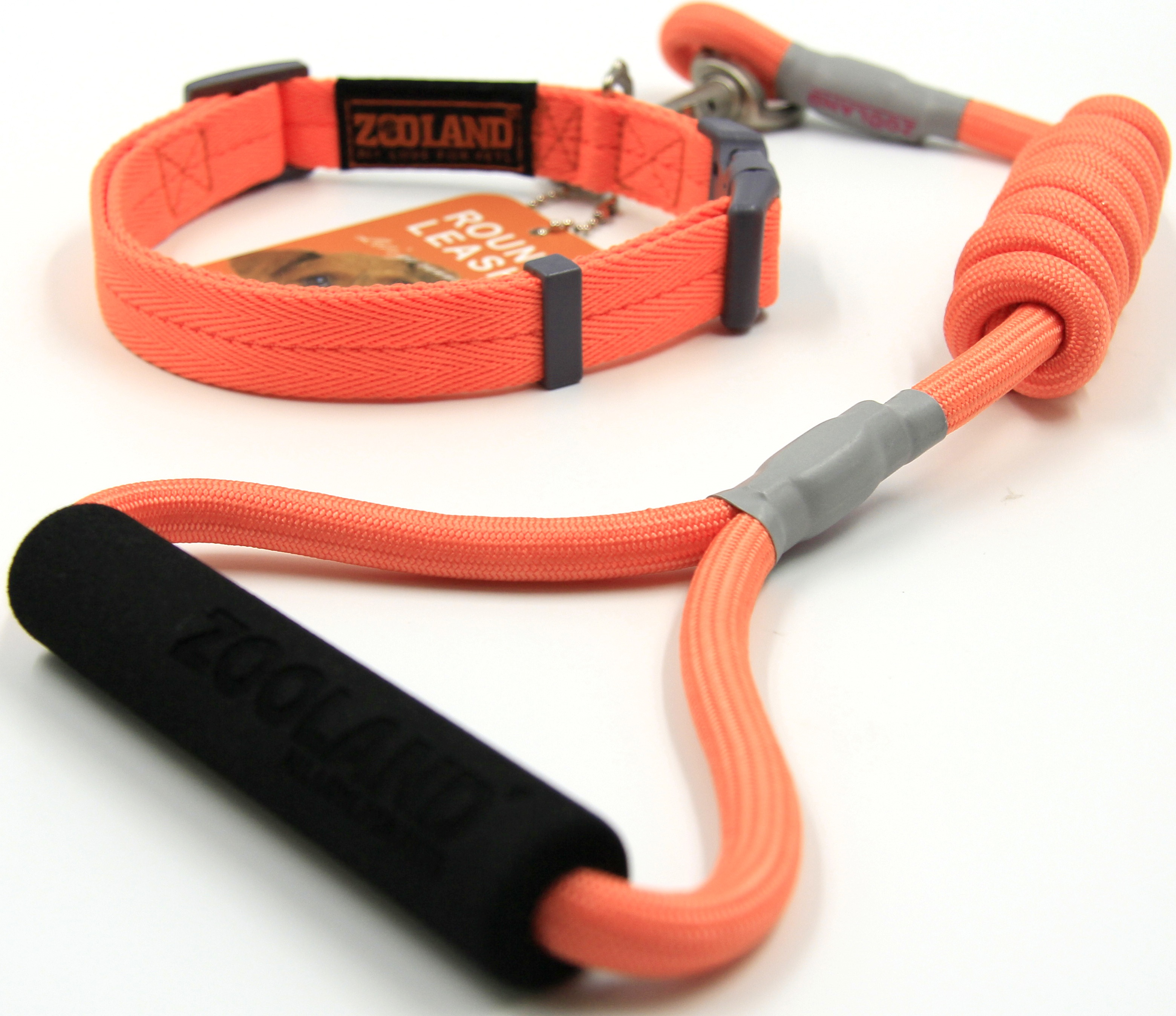 Набор поводок + ошейник