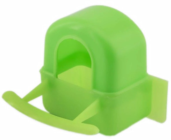 Кормушка для птиц малая, закрытая, в клетку, 50мл