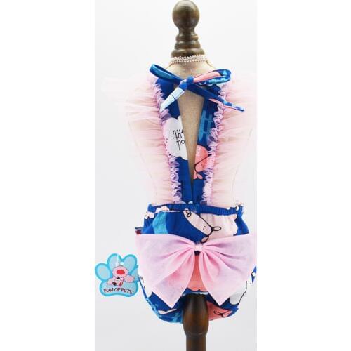 Трусы для собак с бантом