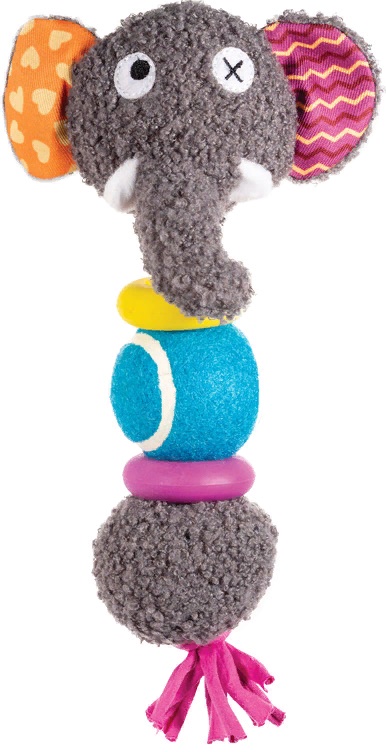 Игрушка для собак мягкая "Слоник", 270мм