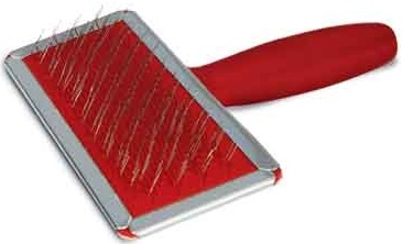 Пуходерка "Классика" M, красная, 120*90мм