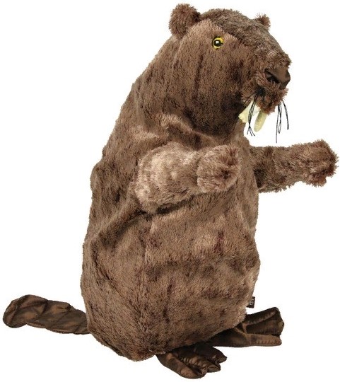 Игрушка для собак мягкая Бобер 40см