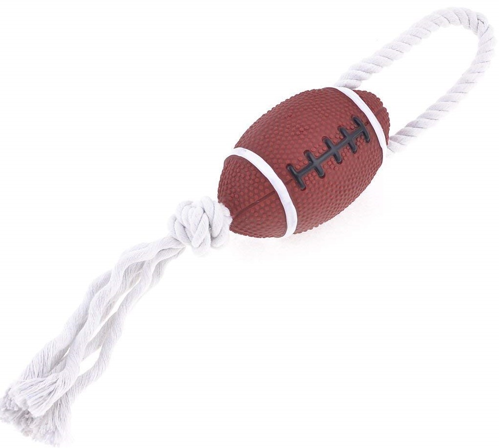 Игрушка для собак "Мяч с веревкой" 35см