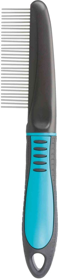 Расческа со средним крутящимся зубом, 22см