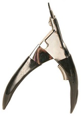 Кусачки-гильотина с металлическими ручками 11,5см