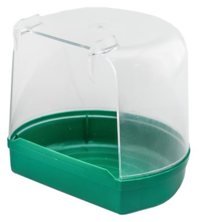 Купалка для птиц внешняя 12*9*h11см (полистирол)