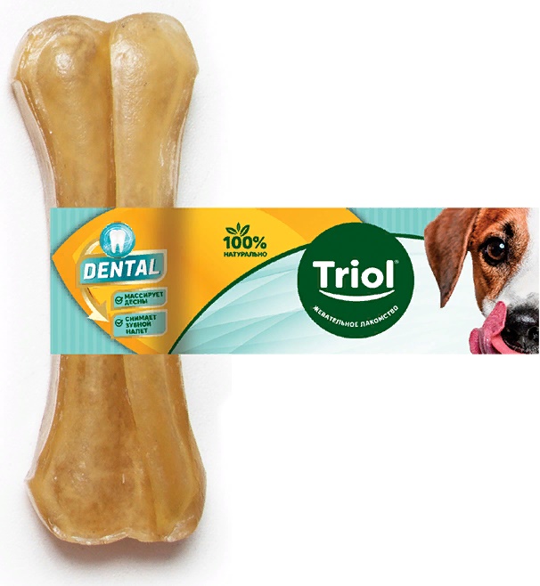 Косточка жевательная DENTAL, 10см, 30г (уп 1шт)